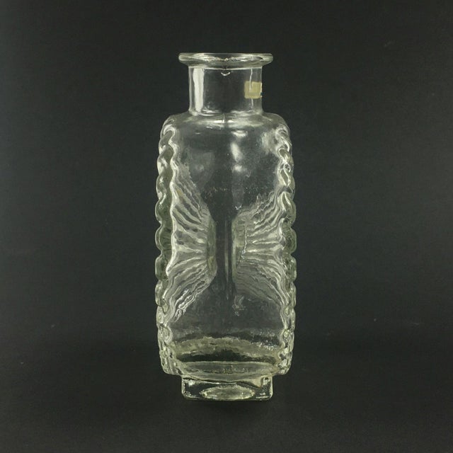 Mid-Century Modern Mid-Century Aurinkopullo (Sunflower) Series Glass Vase by Helena Tynell for Riihimäki Lasi, Finland, 1960s For Sale - Image 3 of 9