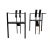 Metal KFF Trix Dining Chairs by Karl Friedrich Förster, 1988, Set of 2 For Sale - Image 7 of 17
