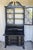 Black Chippendale Style Secretary Desk/ Secretary Hutch, Circa 1940's For Sale In Los Angeles - Image 6 of 16