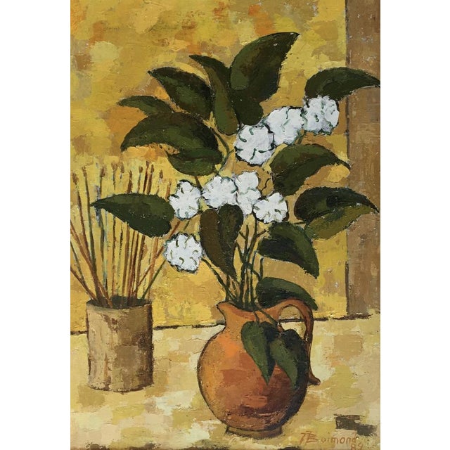 Painter born in 1930 and died in 1995.He was active in Geneva and had several exhibitions in Geneva and Paris. This piece...