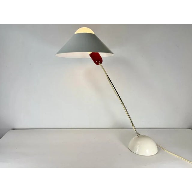 Glatzkopf office lamp by Ingo Maurer Design M Vintage Glatzkopf table lamp (bald) Design Ingo Maurer. Germany, 1980s....