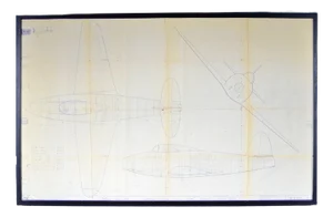 E28/39 Printed Engineering Drawing from Gloster, 1939