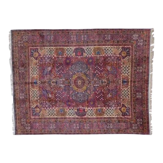 1920's Persian Lavar Kerman Palace Rug For Sale