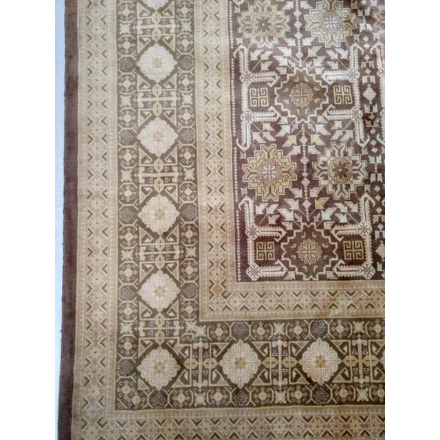 Persian 1970s Vintage Persian Tabriz Rug For Sale - Image 3 of 6