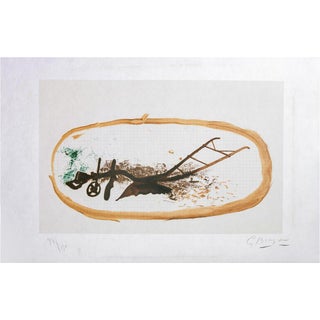 Georges Braque, The Plough Edition of 150, 1960s, Lithograph For Sale