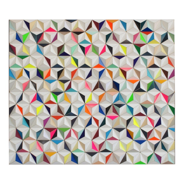 Sebastian Welzel, Ais-8 Topographie, Laminated Cardboard, Limited Edition 7 of 20 For Sale