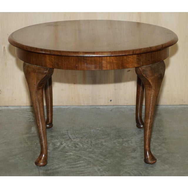Small Vintage English Coffee Table in Oak, 1930s For Sale - Image 13 of 14