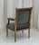 Wood 19th Century Vintage Fauteuil Chair in Green Mohair Velvet For Sale - Image 7 of 9