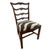 Chippendale Mid 20th Century Chippendale Ribbon Back Accent Chair For Sale - Image 3 of 5