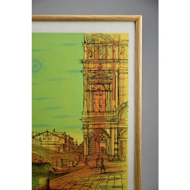 Jean Carzou, Venice, 1973, Lithograph For Sale - Image 6 of 11