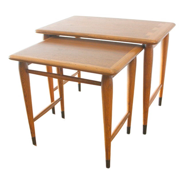 Mid Century Modern Lane Acclaim Nesting Tables For Sale