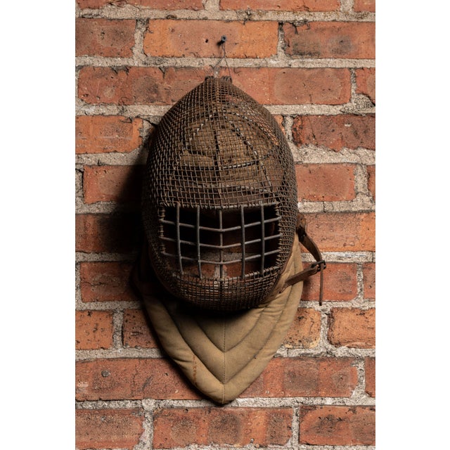 Early 20th Century Early 20th Century W W I Bayonet and Fencing Training Mask For Sale - Image 5 of 10