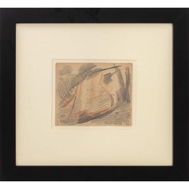 Oscar Florianus Bluemner (American, born Germany, 1867-1938), Two Landscape Studies, comprising: "Aqueduct at Bloomfield",...