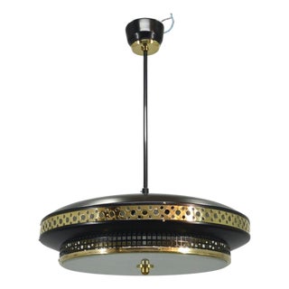 UFO Hanging Light by Ludib Bratislava, 1960s For Sale