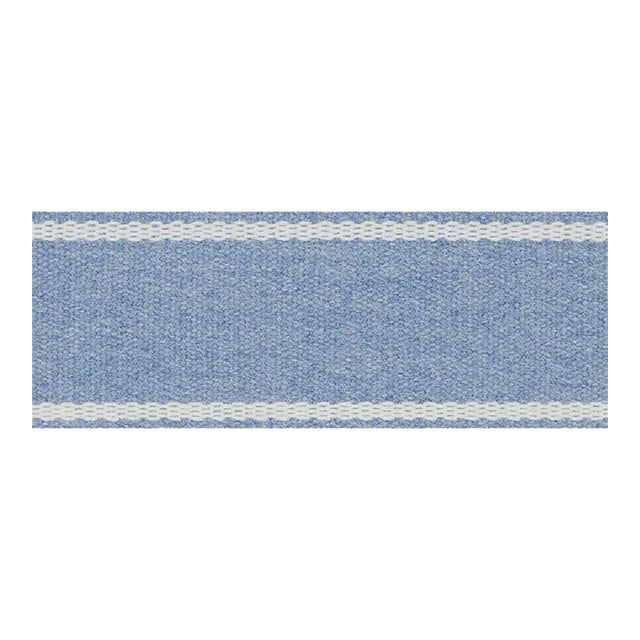 Schumacher Sullivan Tape Indoor & Outdoor in Blue For Sale