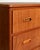 Scandinavian Teak Chest of Drawers with Recessed Handles, 1950s For Sale - Image 6 of 10