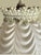 Vintage Hollywood Regency Pineapple Milk Glass Swag Lamps - Pair For Sale - Image 10 of 11