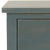 Modern Farrell Nightstand With Storage Drawer in Steel Teal For Sale - Image 3 of 5