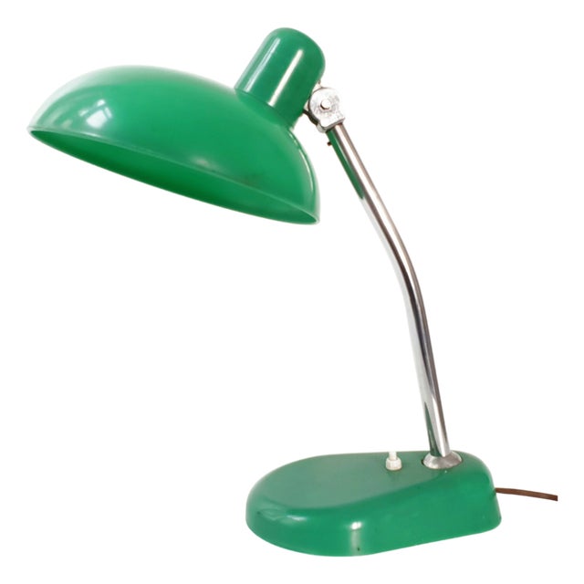 Vintage Plastic and Stee Table Lamp from Resistex, Nice, Francel, 1950s For Sale