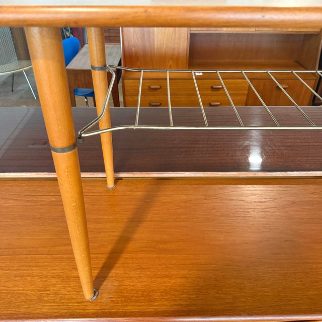 Mid 20th Century Swedish Coffee Table Attributed to Alberts Tibro For Sale - Image 4 of 6