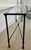 Late 20th Century Diego Giacometti Style Wrought Iron Console Table For Sale - Image 5 of 12