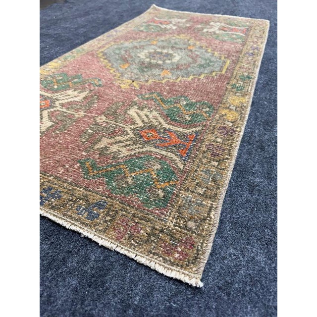 Early 21st Century Turkish Yastik Rug 1'8" x 3'4" For Sale - Image 5 of 5