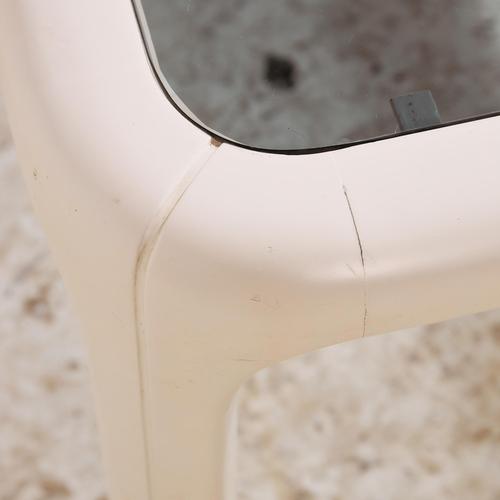 1970s Wood and Glass Coffee Table, 1970s For Sale - Image 5 of 13