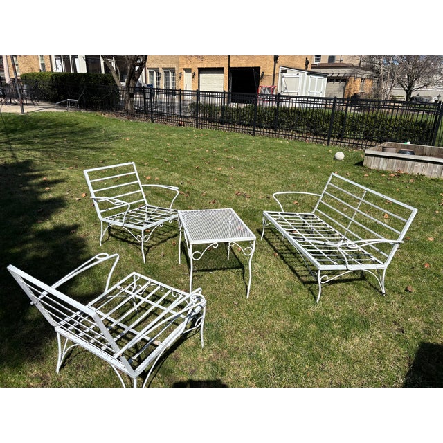 This four piece set was purchased at the Merchandise Mart in Chicago late 1950s or early 1960. Might be Salterini it is...