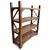 Mid 20th Century Colonial Vintage Teak Wood Storage Shelf For Sale - Image 5 of 5
