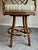Wood Late 20th Century Set of 3 McGuire Modern Rattan Swivel Bar Stools For Sale - Image 7 of 8