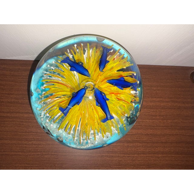 Murano Glass Paperweight, 1950 For Sale - Image 6 of 9
