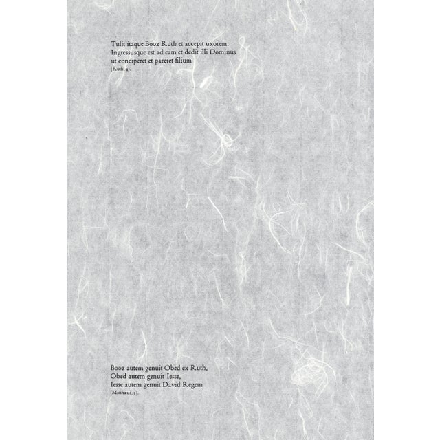 1960s 1967 Salvador Dalí Biblia Sacra Lithograph "Familia Ruth Moabitidis" (Ruth's Moabite Family) For Sale - Image 5 of 11