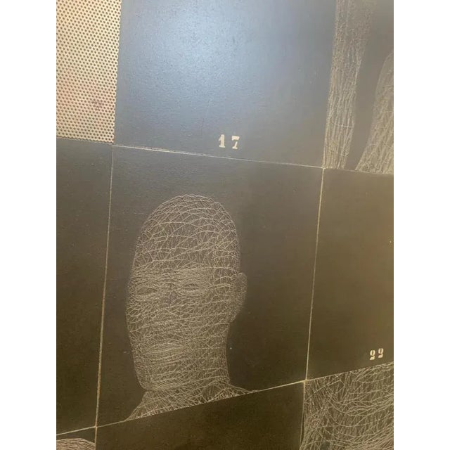 Stefano Bersani, Anatomical Scan Composition, Mixed Media, 2014, Set of 2 For Sale - Image 6 of 9