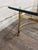 Vintage Hollywood Regency Brass Coffee Table With Beveled Glass Top For Sale - Image 12 of 13