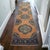 1960s Traditional Ottoman Design Distressed Oushak Runner Rug Faded Colors Low Pile - 2'1″ X 12'9″ For Sale - Image 5 of 12
