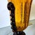 Glass 1980s Pair of Amber Murano Glass Vases, Neoclassical Style For Sale - Image 7 of 10