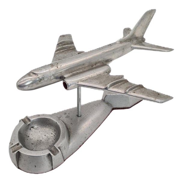 Vintage Metal Ashtray, 1960s For Sale