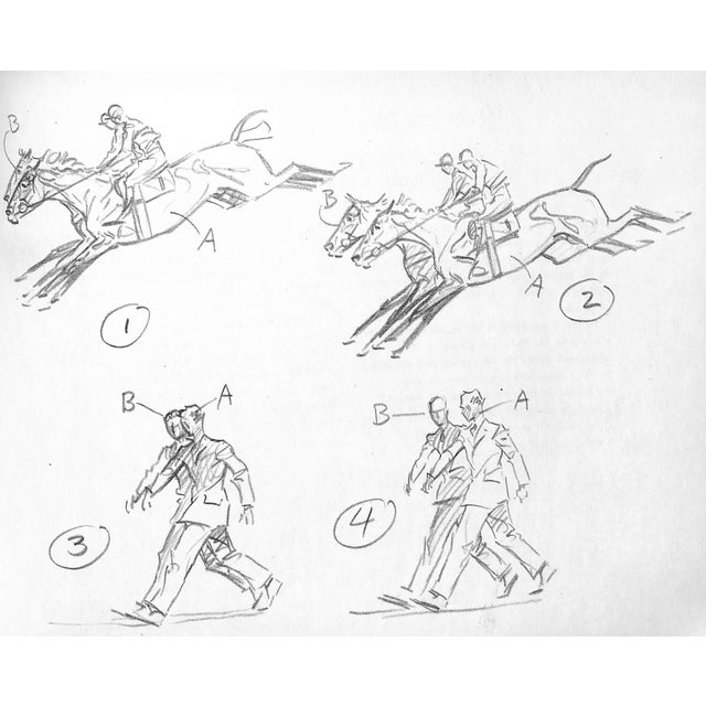 "Black & White Simplified Drawing" 1939 Brown, Paul For Sale - Image 9 of 12