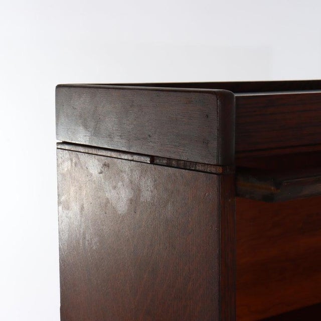 Arts & Crafts Lundstrom Quarter Sawn Oak Stack Barrister Bookcase C1910 For Sale - Image 13 of 15