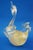 Glass 20th Century Murano Blown Glass Swan Sculpture in Gold Aventurine by Archimede Seguso, Italy For Sale - Image 7 of 18