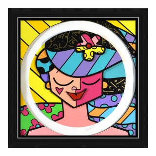 Pink Face, Romero Britto For Sale
