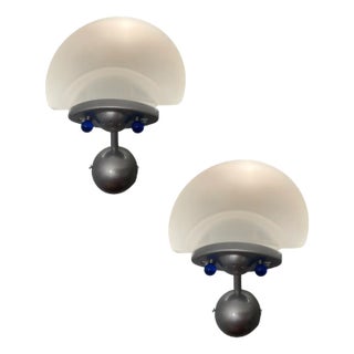Murano Glass Sconces from Zonca, Italy, 1980s, Set of 2 For Sale