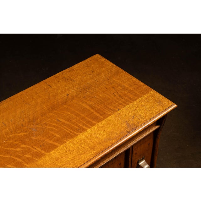 Early 20th Century Y & E Oak Document Filing Cabinet For Sale - Image 11 of 13