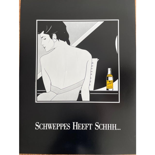 Jos Van Uytrecht, Couple, 1984, Copyright Schweppes International, No 205,206,207, Set of 3 Printed in Holland. For Sale - Image 6 of 13