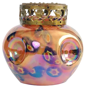 Glass Millefiori Vase from Wilhelm Kralik Sohn, 1920s