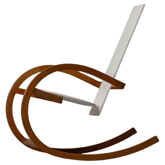 Rocking Chair by Torben Skov for Nordik Andels Eksport, Denmark, 1989 For Sale - Image 18 of 18