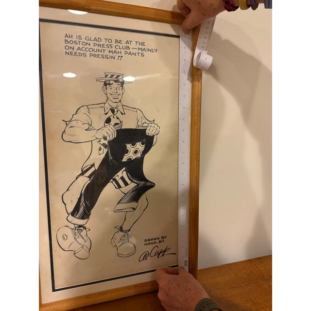 Black 1920s Al Capp Drawing For Sale - Image 8 of 11