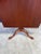 Wood 1950s Vintage Square Mahogany Chippendale Style Tilt Top Tea Table / Game Table For Sale - Image 7 of 9