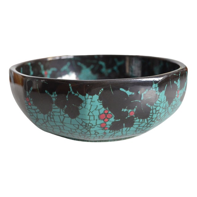 Art Nouveau Bowl by Christian Neureuther for Waechtersbach, 1910s For Sale