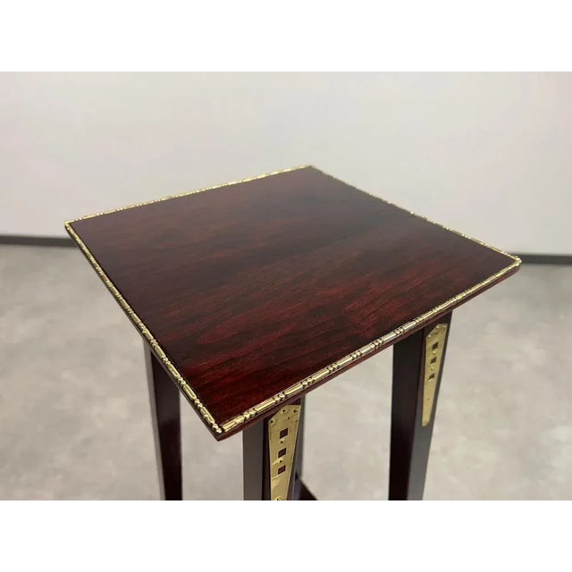 Wood Vienna Secession Plant Stand, 1890s For Sale - Image 7 of 11